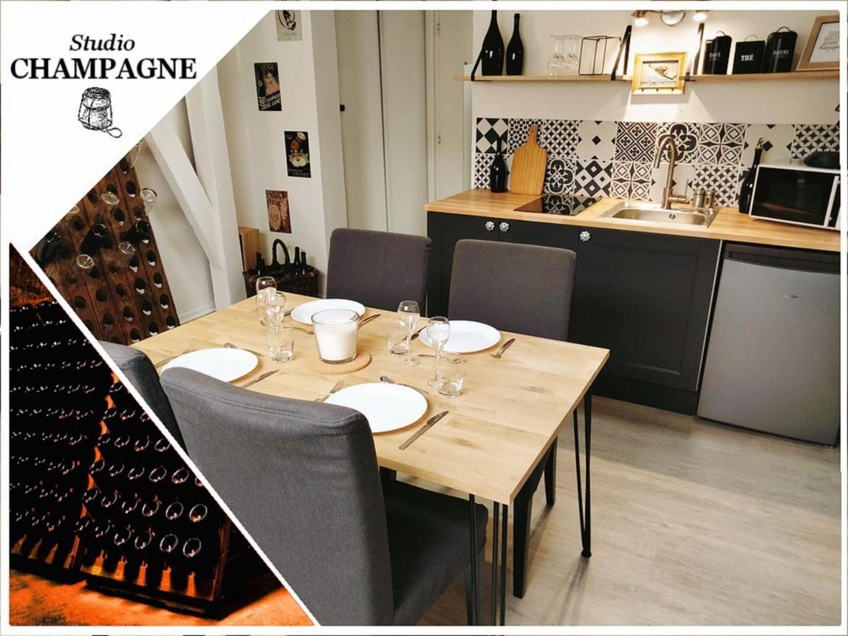 Apartament Studio Champagne Reims Zewnętrze zdjęcie