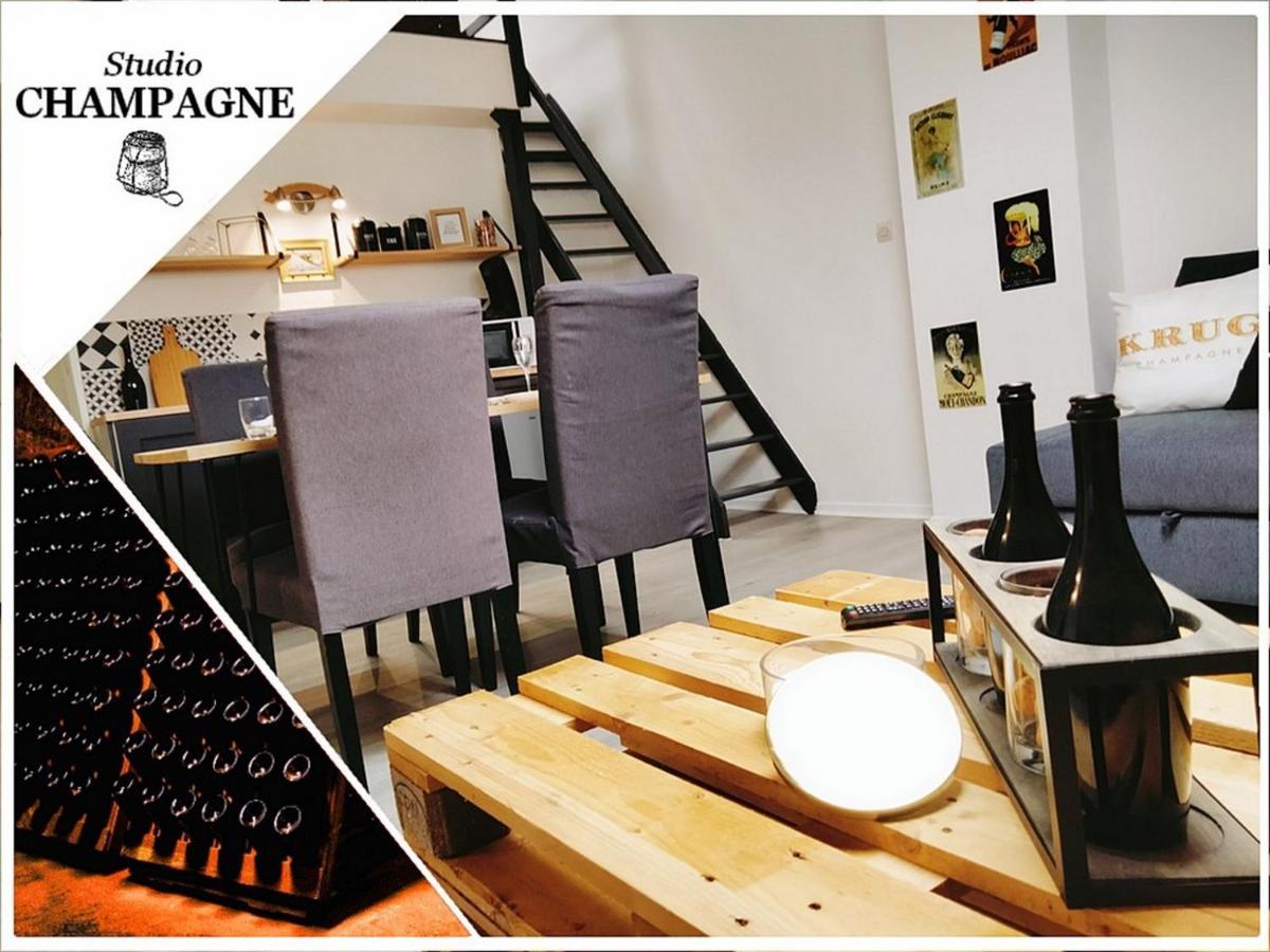 Apartament Studio Champagne Reims Zewnętrze zdjęcie